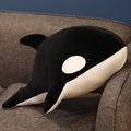 カラフルなベビークジラのぬいぐるみ 60cm / ブラック