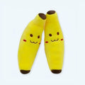 ぬいぐるみバナナ笑顔の黄色い果物柔らかい抱きしめ子供The Plush Company