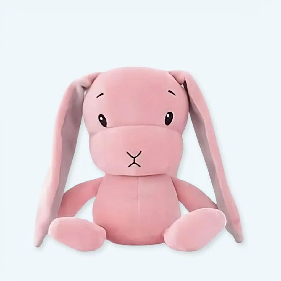 ピンクの赤ちゃんウサギのぬいぐるみ、30cm、The Plush Company