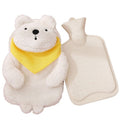 シロクマの湯たんぽぬいぐるみ