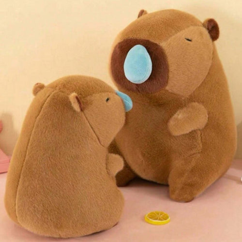 かわいくて柔らかくて心地よいカピバラのぬいぐるみ（25cm）The Plush Companyより