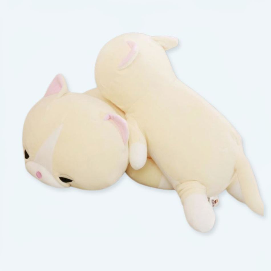 ぬいぐるみの寝猫、柔らかい繭、自宅での快適さ、The Plush Company