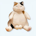 巨大で柔らかく、抱きしめたくなるような白い猫のぬいぐるみ The Plush Company