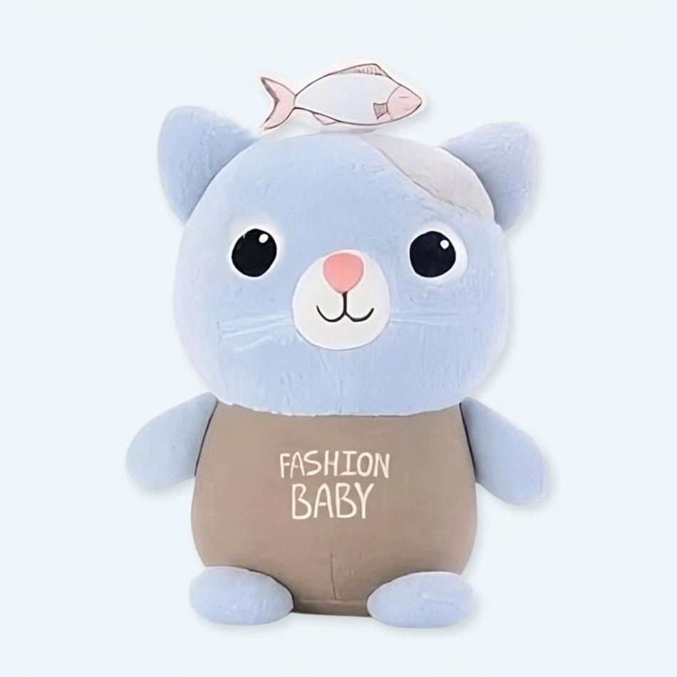 かわいくて柔らかく、抱きしめたくなるような子供用猫のぬいぐるみ - The Plush Company