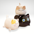柔らかい猫のぬいぐるみ
