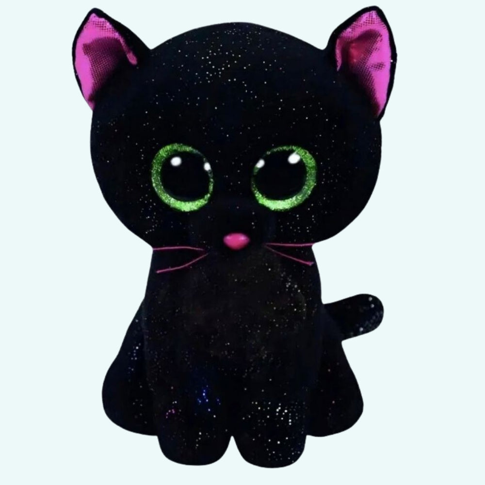 ハロウィーン用の柔らかい黒猫のぬいぐるみ、抱きしめたくなる不気味な子供のおもちゃ、The Plush Company