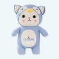 ぬいぐるみの猫ペンギンコスチューム、柔らかくて楽しい子供用、25cm、The Plush Company