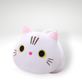 スクイッシュマロ マシュマロ 猫 ぬいぐるみ 25cm / ホワイト