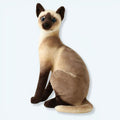 柔らかいグレーのトラ猫のぬいぐるみ、お子様にぴったりの抱き心地の良いお供、25cm、The Plush Company
