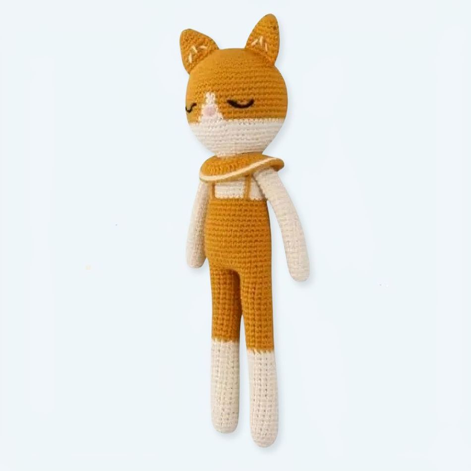 柔らかいニット製の猫のぬいぐるみ、お子様の抱きしめたくなる仲間、The Plush Company