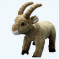 冬や山岳地帯での使用に最適な、柔らかくて抱き心地の良いシロイワヤギのぬいぐるみ。Plush Company