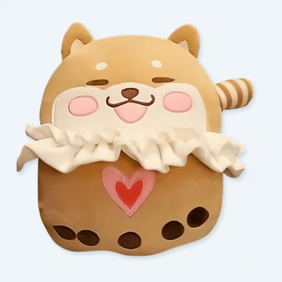 ぬいぐるみの犬、子供たちのための幸せで柔らかくて抱きしめたくなる仲間、The Plush Company