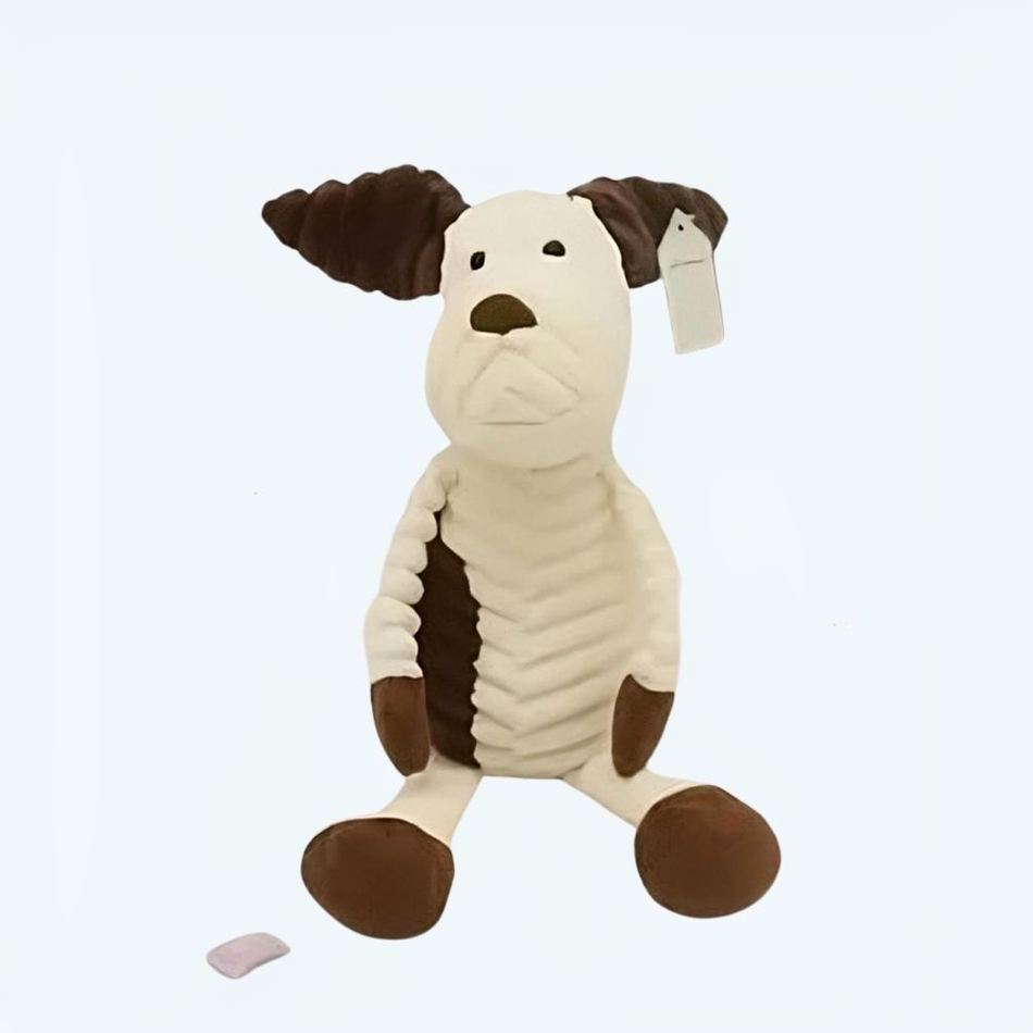 柔らかい茶色のぬいぐるみの犬、かわいい子供への贈り物、The Plush Company