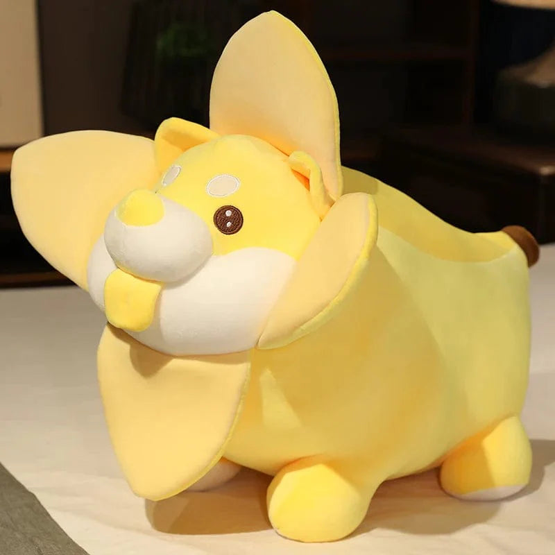柴犬 バナナ型ぬいぐるみ 60cm