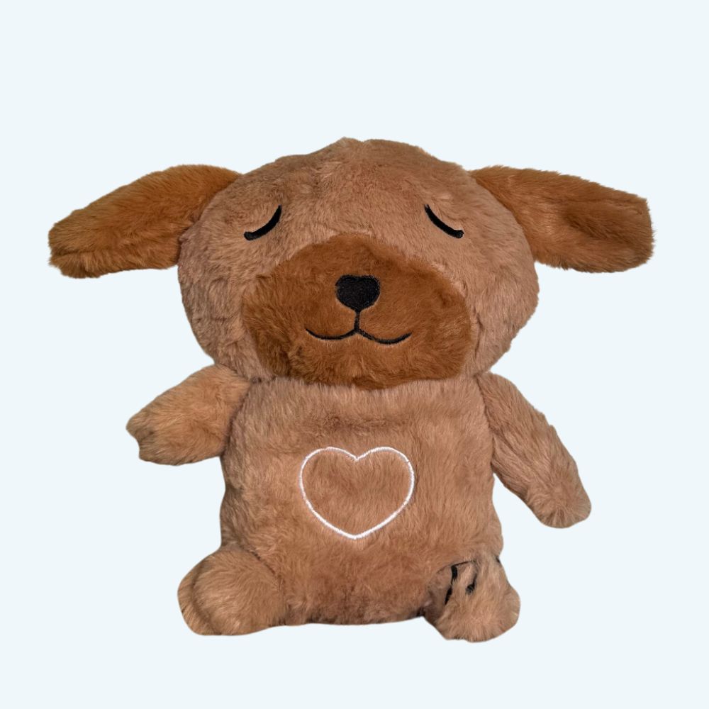 ぬいぐるみの犬のナイトライト、柔らかくて子供に優しい、The Plush Company