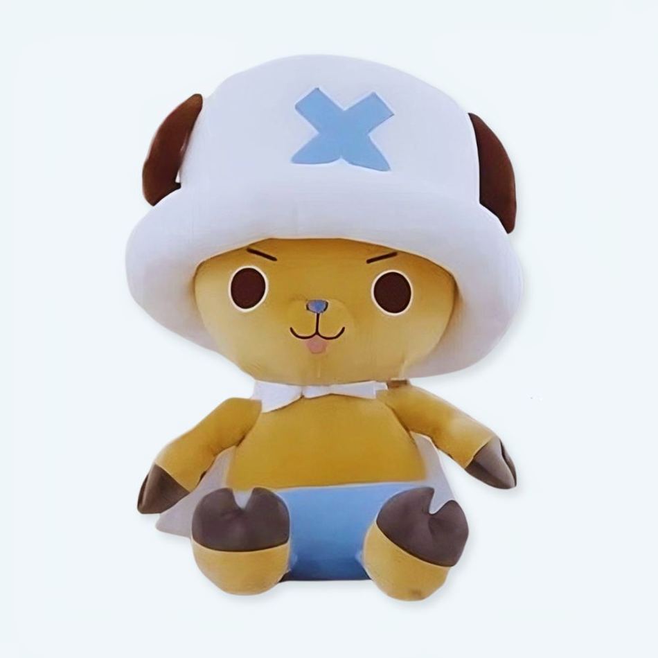 巨大ホワイトチョッパーぬいぐるみ、ワンピース、柔らかくて抱き心地抜群、30cm、The Plush Company