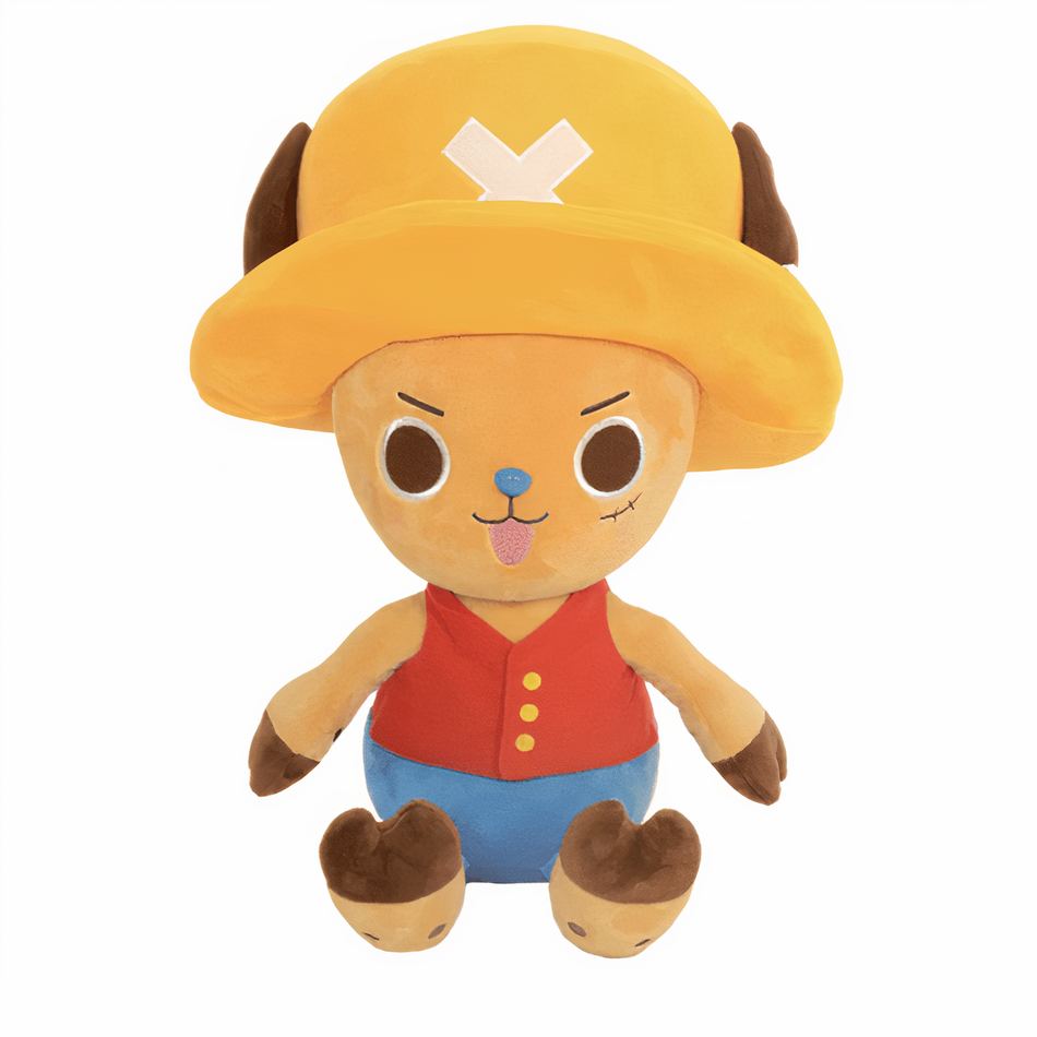 柔らかい黄色のチョッパーワンピースぬいぐるみ、25cm、子供用コレクション、The Plush Company