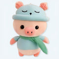 柔らかくて楽しい、抱きしめたくなるような青いブタのぬいぐるみ（子供用、25cm）、The Plush Company