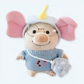 象の格好をしたぬいぐるみの豚。子供にぴったりの柔らかくて抱き心地の良いぬいぐるみ。The Plush Company