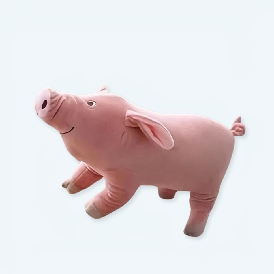 柔らかいピンクのぬいぐるみの豚、お子様にぴったりの抱き心地の良い仲間 The Plush Company