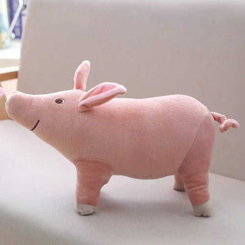 キュートでハッピーなピンクのブタのぬいぐるみ、60cm