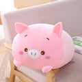 ピンクのスクイシュマロ豚のぬいぐるみ、20cm