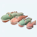 子ども向けの面白い緑のワニのぬいぐるみ、柔らかくて抱きしめたくなる、70cm、The Plush Company
