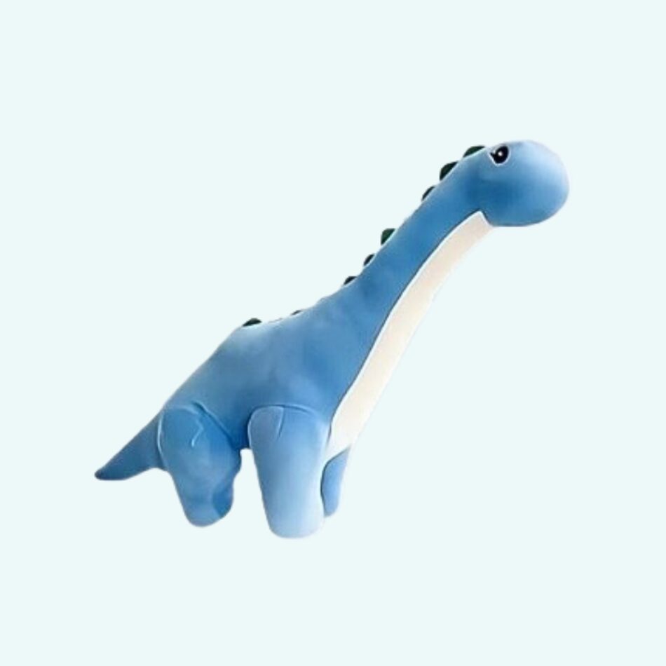 柔らかい青い恐竜のぬいぐるみ、子供部屋の装飾用、32cm、The Plush Company