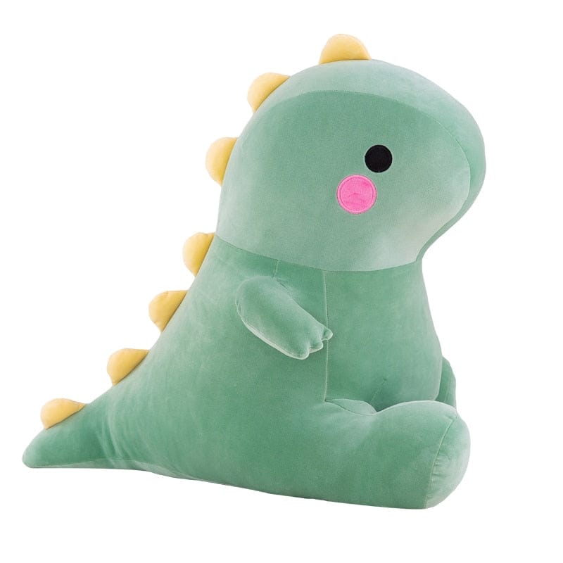 キュートでカラフルな恐竜ぬいぐるみ 25CM / グリーン