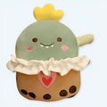 Plush Companyの、柔らかくて抱きしめたくなるような、子供のための楽しい緑色の恐竜のぬいぐるみ