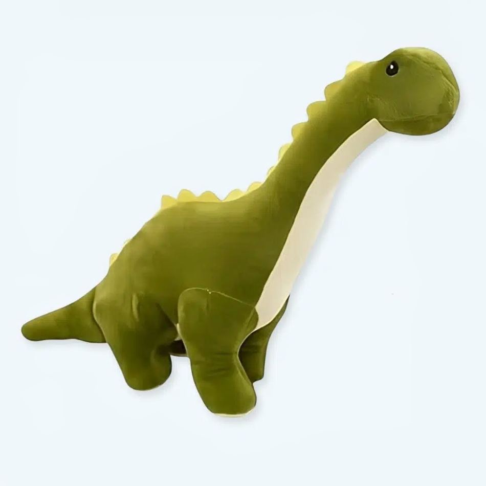 柔らかい緑色の先史時代の恐竜のぬいぐるみ、子供用、32cm、The Plush Company