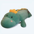 柔らかい緑の恐竜のぬいぐるみ、子供部屋の装飾用、80cm、The Plush Company