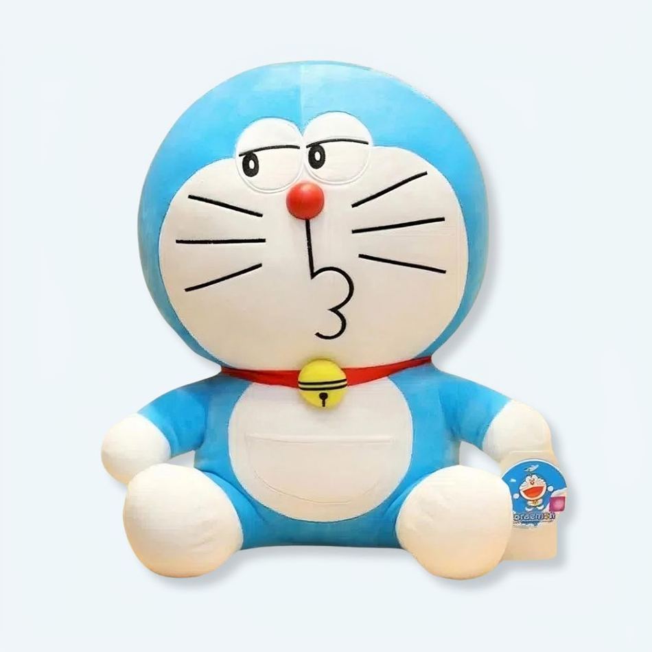ドラえもんのぬいぐるみ、無関心で抱きしめたくなるような、子供に優しいキャラクター、23cm、The Plush Company