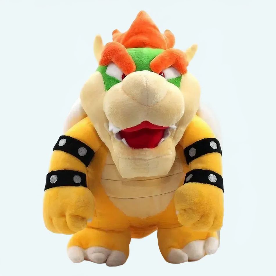 柔らかいクッパマリオドラゴンぬいぐるみ - 子供用 - 抱きしめたくなるファンタジーデザイン - The Plush Company