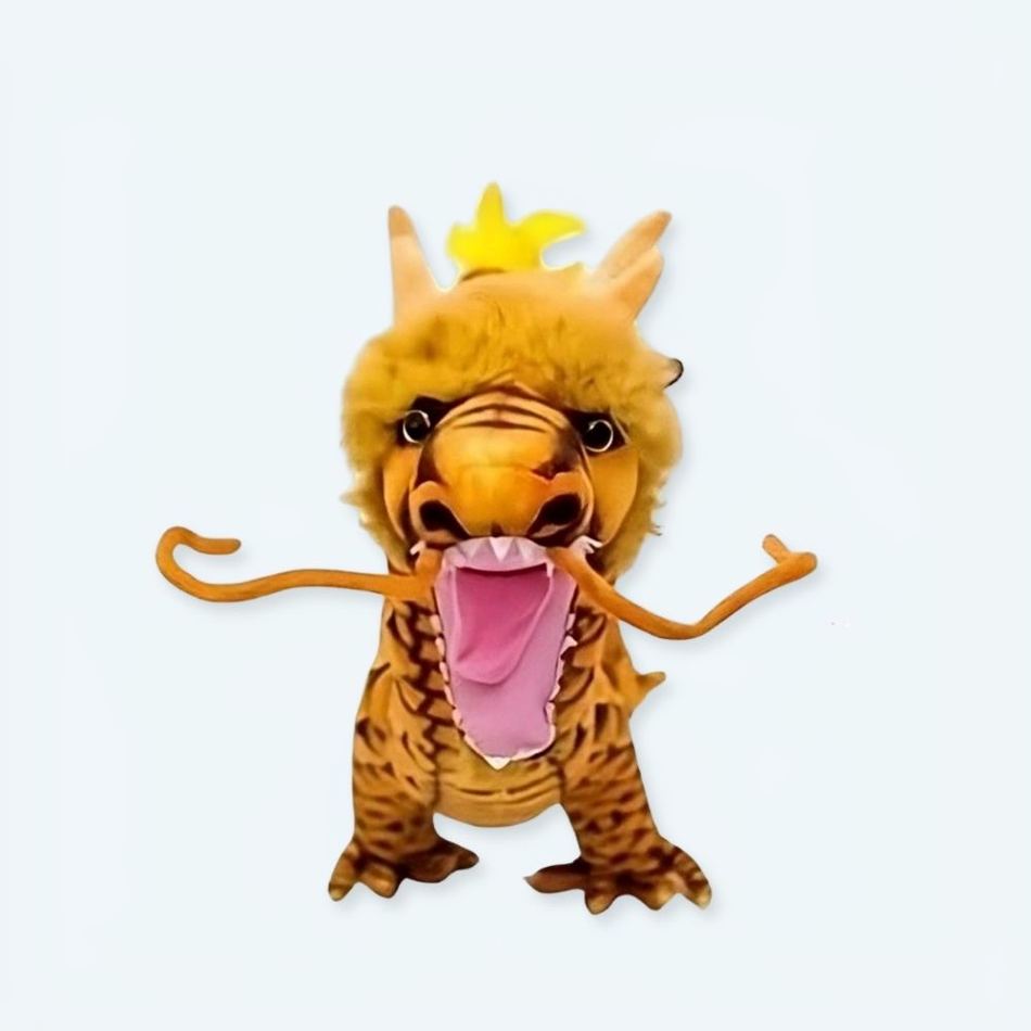 柔らかい中国ドラゴンのぬいぐるみ、子供用、冒険抱擁、The Plush Company