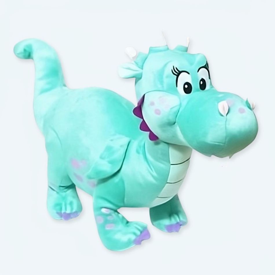 柔らかい緑のドラゴンのぬいぐるみ、素晴らしい子供の仲間、The Plush Company