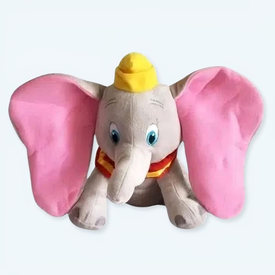 ダンボ ぬいぐるみ - 柔らかいグレーの象 - 子供のための抱きしめ - ザ・プラッシュ・カンパニー