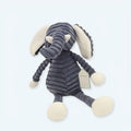 柔らかいグレーの象のぬいぐるみ。お子様の部屋の装飾に最適です。 - The Plush Company