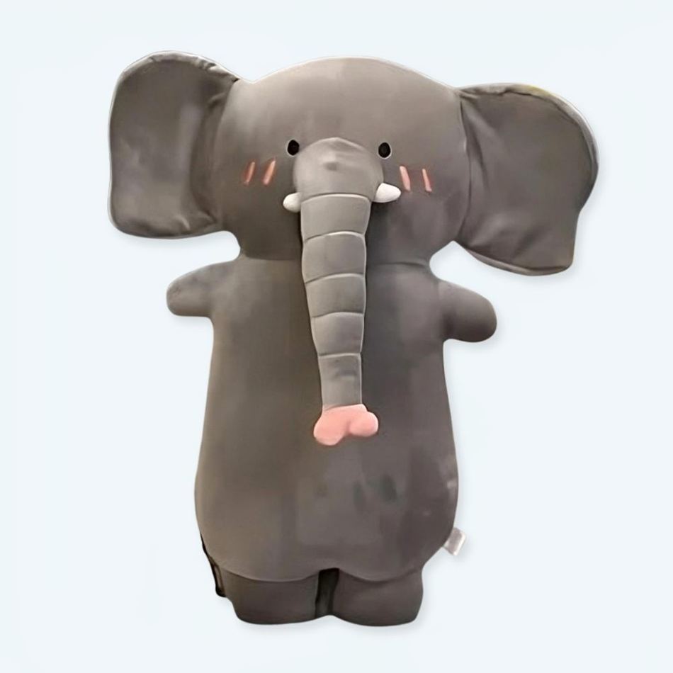 ぬいぐるみの象の枕、お子様の安らかな眠りのための柔らかさ、50cm、The Plush Company