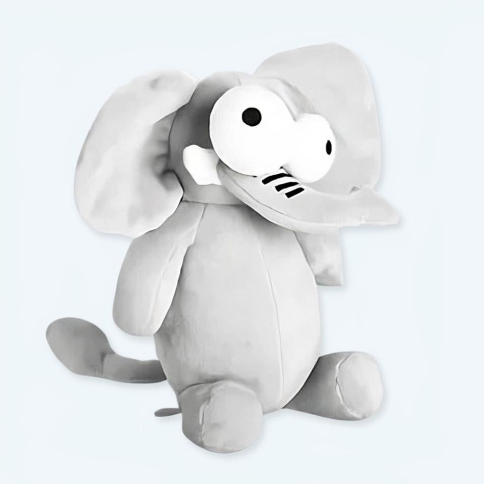 お子様の部屋を飾る、柔らかくて面白いぬいぐるみの象 - The Plush Company