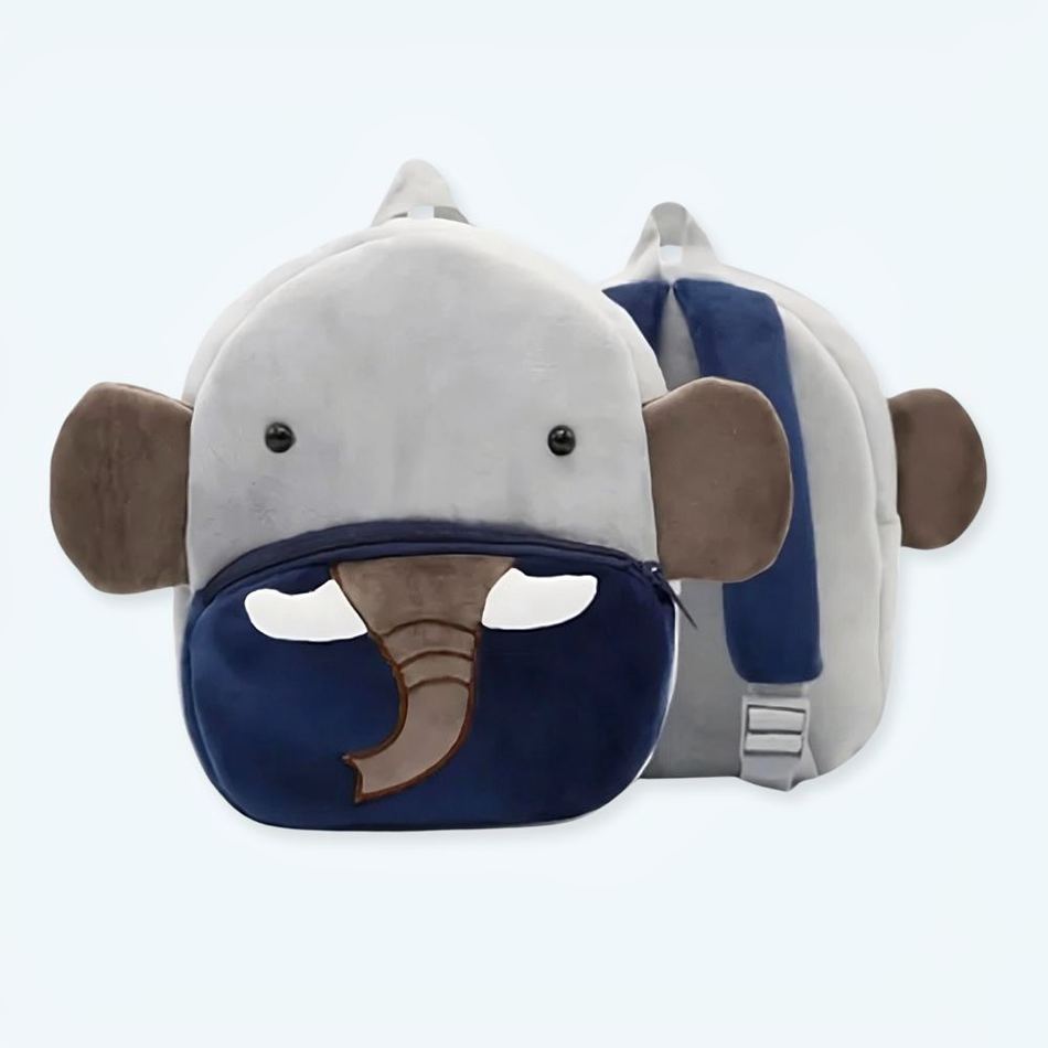 ぬいぐるみの象のバックパック、お子様の旅行に最適な柔らかな抱き心地、Plush Company