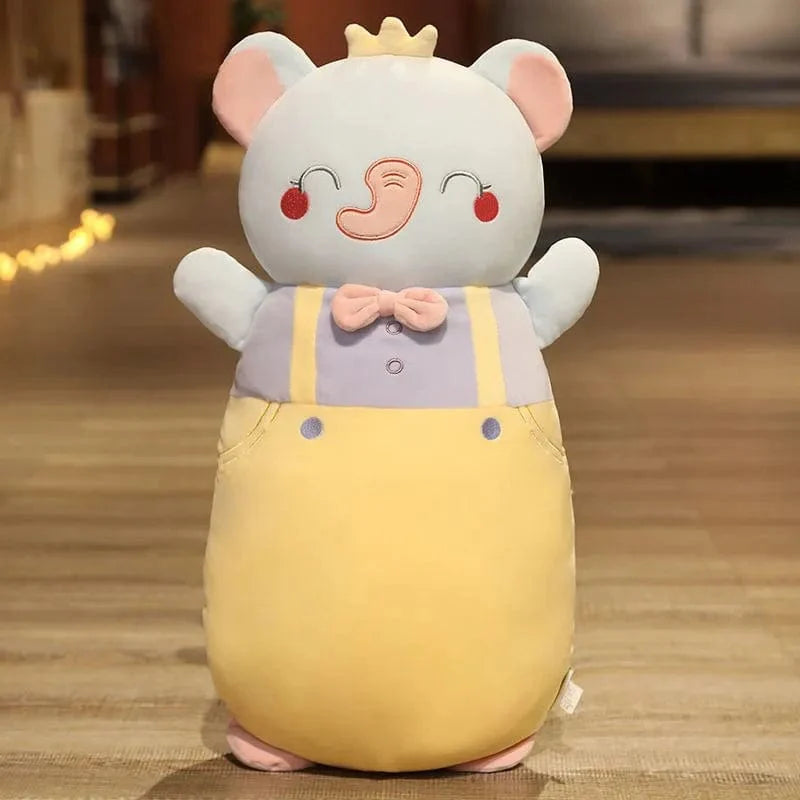 スクイッシュマロ キングエレファント ぬいぐるみ ハッピー＆ブルー 45cm