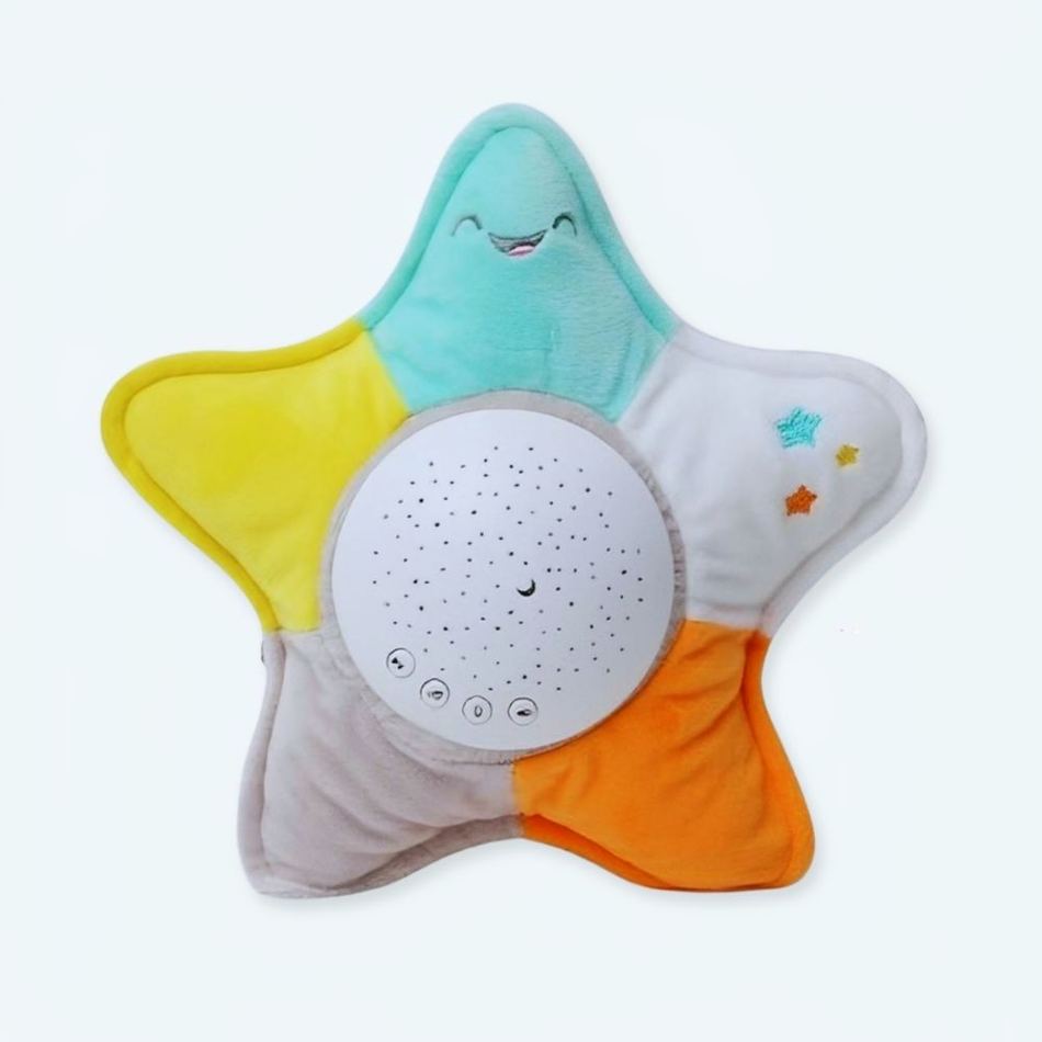 夜中のお子様にぴったりの、柔らかくて心地よいヒトデのぬいぐるみ。The Plush Company