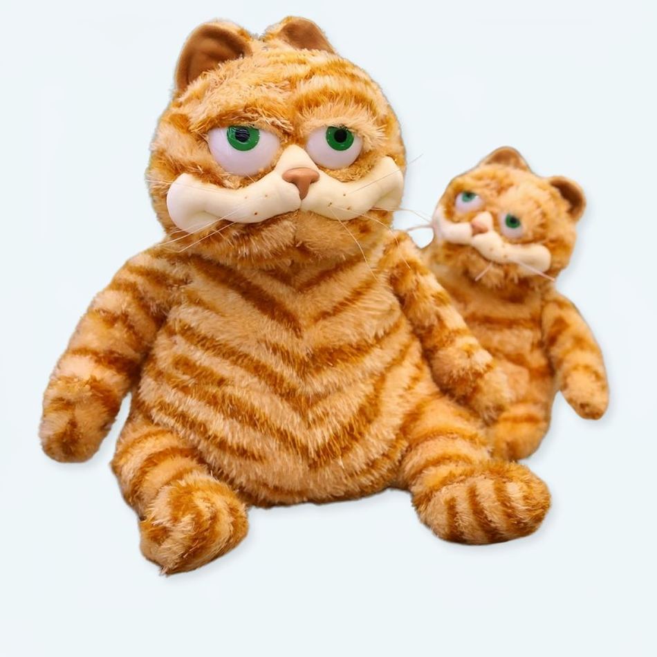 ガーフィールドの怒った猫のぬいぐるみ - 面白いソフトコレクション - ザ・プラッシュ・カンパニー