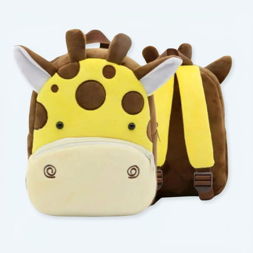 ぬいぐるみキリンのバックパック、柔らかい子供用ジャングルの楽しみ、The Plush Company