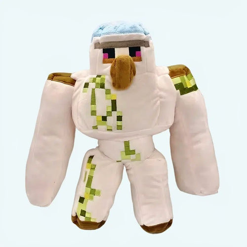 お子様の冒険にぴったりの、柔らかくて抱き心地の良いMinecraftゴーレムのぬいぐるみ - The Plush Company