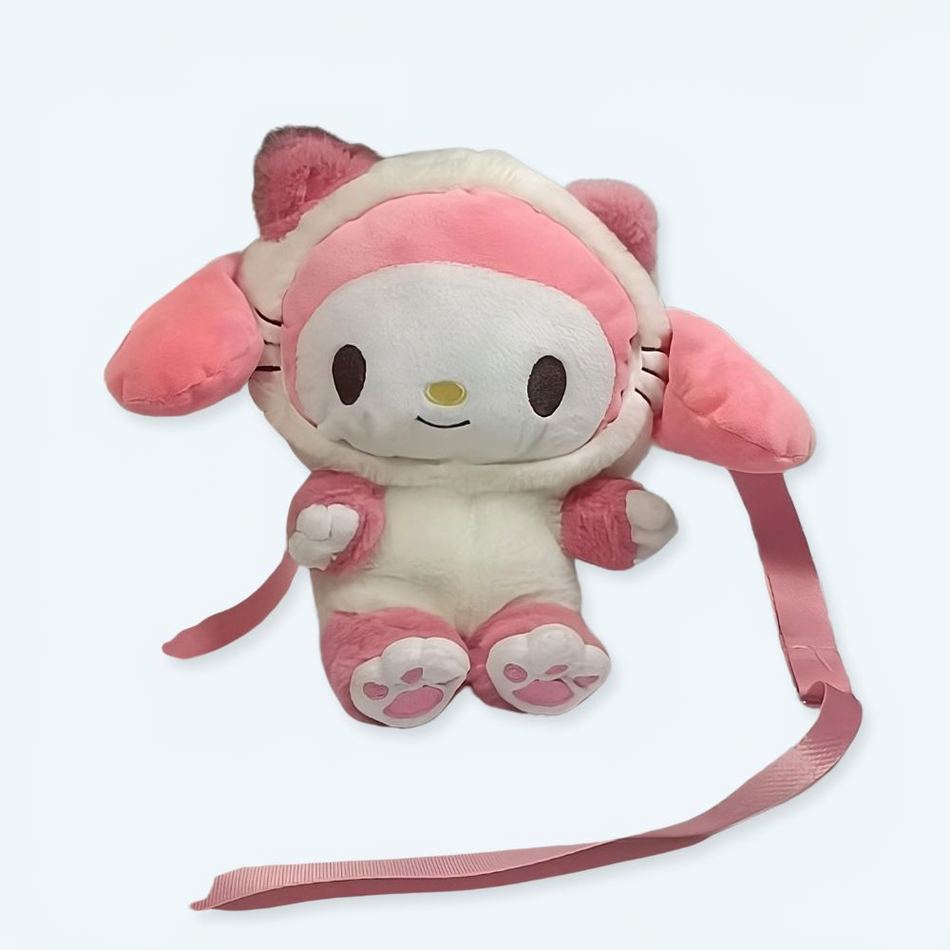 ハローキティのぬいぐるみリュック（子供用）柔らかくてかわいい