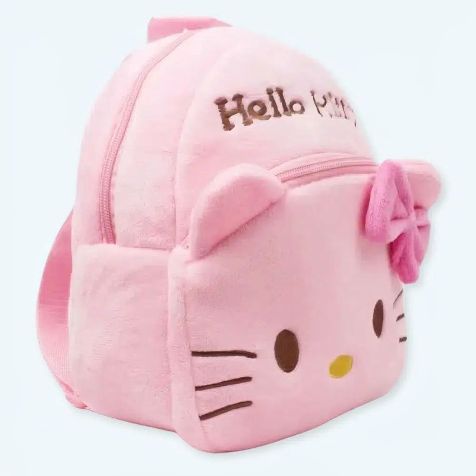 ハローキティ ぬいぐるみリュック ソフトピンク かわいい 子供用ぬいぐるみ