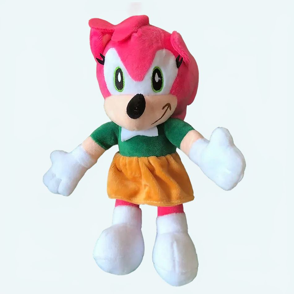 エイミー・ザ・ピンク・ソニック ソフト・ヘッジホッグ ぬいぐるみ（子供用） - ザ・プラッシュ・カンパニー