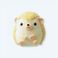 柔らかい黄色のハリネズミのぬいぐるみ、子供用、抱きしめたくなる動物、45cm、The Plush Company